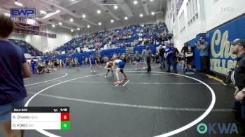 105 lbs Quarterfinal - Rogan Choate, Hennessey Takedown Club vs Devin FORD, Cowboy Wrestling Club