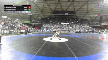 Boys 4A 106 lbs Cons. Round 2 - Hudson Jaime, Mead vs Tayden Queja, Spanaway Lake