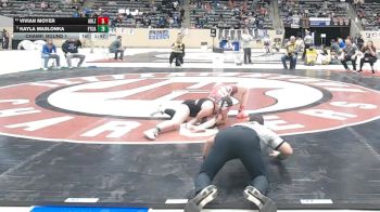 132 lbs Champ. Round 1 - Kayla Maslonka, Fort Campbell vs Vivian Moyer, Ashland Blazer