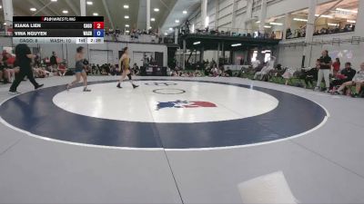 105 lbs Kiana Lien, California Gold vs Vina Nguyen, Washington