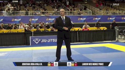 Landon Wes Munoz Ponce vs Jonathan Josia Ayala Jr. 2026 Pan Kids Jiu-Jitsu IBJJF Championship