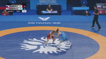 65 kg 1/4 Final - Alina Kasabieva, Russia vs Nabira Esenbaeva, Uzbekistan