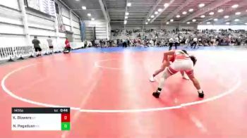 145 lbs Consi Of 64 #2 - Kenny Blowers, NY vs Noah Pagaduan, PA