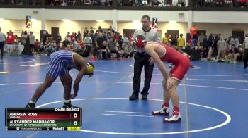 149 Freshman/Soph Champ. Round 2 - Andrew Ross, Wabash vs Alexander Maduakor, University Of Pittsburgh-Bradford