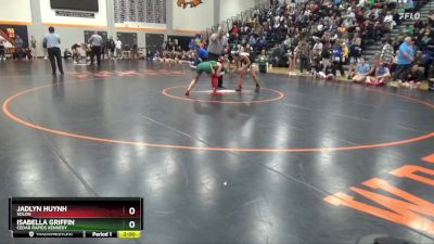 115 lbs Cons. Round 2 - Jadlyn Huynh, Solon vs Isabella Griffin, Cedar Rapids Kennedy