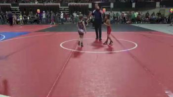 43 lbs Quarterfinal - Hope Lamere, Conrad Wrestling Club vs Madison Ostle, Fight Club