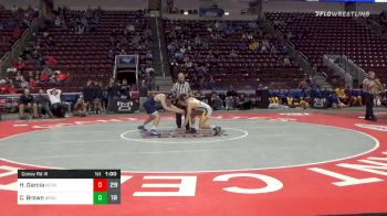 145 lbs Consolation - Holden Garcia, Notre Dame Hs - Green Pond vs Coyha Brown, Brookville Area Hs