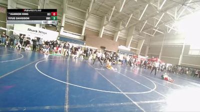 54 lbs Cons. Round 6 - Titus Davidson, Wasatch Wrestling Club vs Kannon King, Box Elder Stingers
