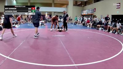 285 lbs Placement Matches (32 Team) - Jackson Peak, BRAWL Black vs Jett Johnson, Guerilla WC