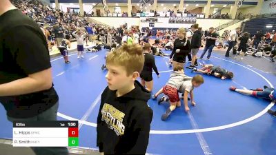 63 lbs Rr Rnd 1 - Liam Hipps, Dover Pirates Wrestling Club vs Peyton Smith, Mountain Home Flyers