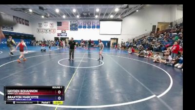 92 lbs Round 1 - Hayden Bohannon, Windy City Wrestlers vs Braxton Marcotte, Casper Wrestling Club