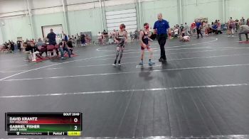 70_75 Quarterfinal - Gabriel Fisher, Jersey Shore vs David Krantz, Mat Assassins