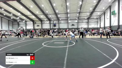 120 lbs Consolation - Brock Brown, Other Team vs Sam Owen, Lake Stevens WC