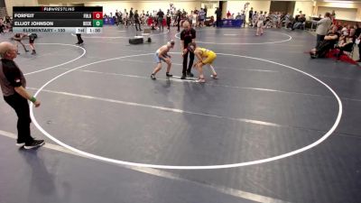 Elementary - 115 lbs Braxton Dickey, Forest Lake vs Ethan Strong, Becker