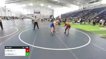 Rr Rnd 3 - Davion Barnes, Unattached vs Nick Williams, North Valley RTC