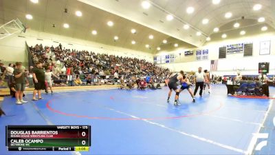 175 lbs Champ. Round 1 - Caleb Ocampo, Dethrone WC vs Douglas Barrientos, Rough House Wrestling Club