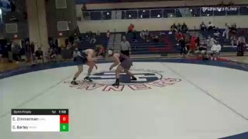189 lbs Semifinal - Colton Zimmerman, Carlisle vs Colt Barley, Penn Manor