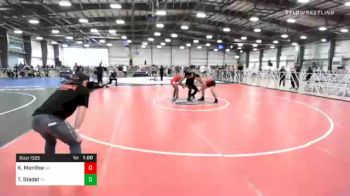 182 lbs Consolation - Kingsley Menifee, VA vs Thomas Stadel, TN