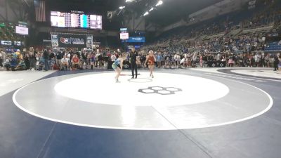 110 lbs Champ. Rd Of 64 - Josie Wilson, Kansas vs Margaret Barrett, Wisconsin