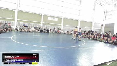 132 lbs Placement Matches (8 Team) - Parker Zutter, Minnesota Blue vs Mason DesRochers, Washington