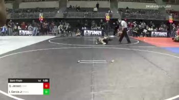 78 lbs Semifinal - Isaac Garcia Jr, Pomona Elite vs Quinn Jensen, Central City