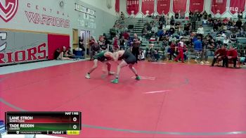 150 lbs Cons. Round 2 - Tade Reddin, Conifer vs Lane Stroh, North Fork