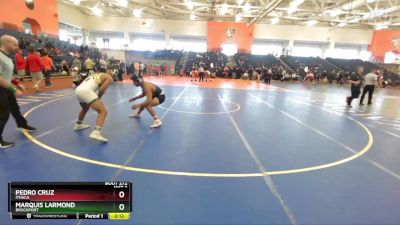 165 lbs Cons. Semi - Marquis Larmond, Brockport vs Pedro Cruz, Ithaca