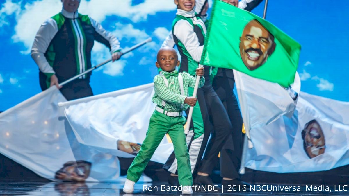 Maximus Takes Over NBC's Little Big Shots With Color Guard Routine