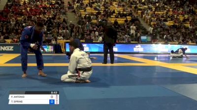 FRANCISCO ANTONIO vs TIM SPRIGGS 2018 World IBJJF Jiu-Jitsu Championship