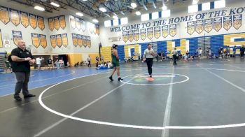 190 Gold Quarterfinal - Sebastian Campbell, Fleming Island vs Caleb Cross, Glynn Academy