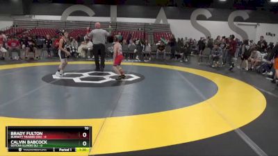 70 lbs Placement Matches (8 Team) - Calvin Babcock, Gotcha Illinois (IL) vs Brady Fulton, Burnett Trained (OH)