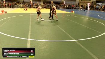 140 lbs Semifinal - Owen Willis, Sartell vs Braxton Purcell, ANML