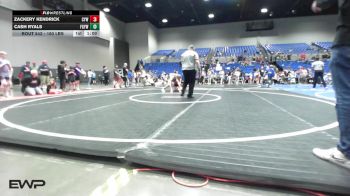 160 lbs Rr Rnd 2 - Zackery Kendrick, Cyclone Youth Wrestling vs Cash Ryals, Fort Gibson Youth Wrestling
