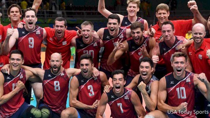 U.S. Men's National Volleyball Team Rio Olympics