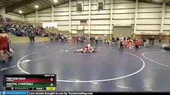 190 lbs Cons. Round 1 - Treyson Rich, Morgan vs Matthu J Martinez, Ogden