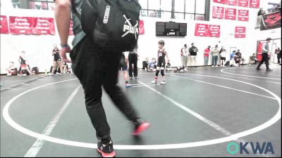 67 lbs Consolation - Michael Mairel, Perry Wrestling Academy vs Cooper Jones, Harrah Little League Wrestling