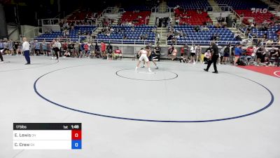 175 lbs Cons 32 #2 - Ethan Lewis, OH vs Camden Crew, OK