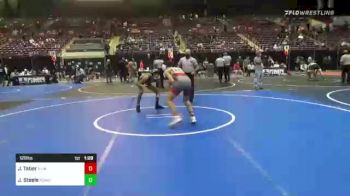 120 lbs Round Of 16 - Jaxson Taber, Klingsheim Trained vs Jeramiah Steele, Pomona Elite