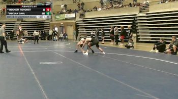 127 Championship Bracket Cons. Round 7 - Declan Dahl, Anoka vs Beckett Rehorst, Brandon Valley