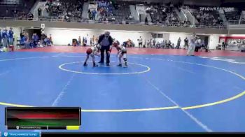 45 lbs Semis & 1st Wrestleback (8 Team) - Hudson Hofer, Rocori vs Tanner Wolf, Grand Rapids
