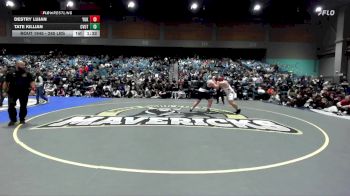 285 lbs 3rd Place - Destry Lujan, Yukon vs Tate Killian, Canyon View UT