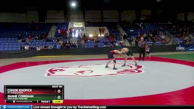 125 lbs Semifinal - Conor Knopick, St. Cloud State vs Shane Corrigan, Wisconsin-Parkside