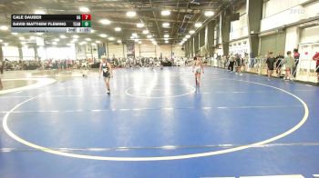 90 lbs Rr Rnd 1 - Cale Dauber, Ohio Gold vs David Matthew Fleming, Team Germantown