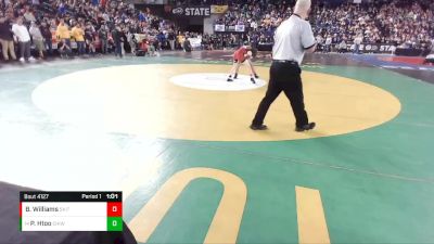 4A 113 lbs Quarterfinal - Por Htoo, Chiawana vs Brennen Williams, South Kitsap