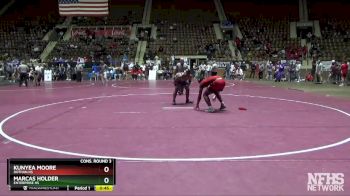 182 lbs Cons. Round 3 - Kunyea Moore, Dothan HS vs Marcas Holder, Enterprise HS