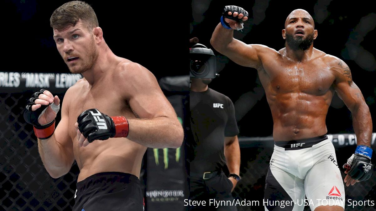 Michael Bisping vs. Georges St-Pierre Off, Yoel Romero On Deck