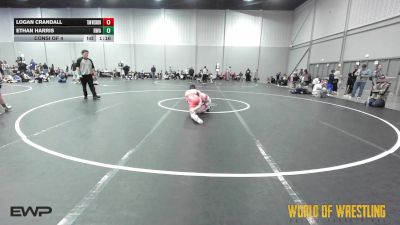 96 lbs Consi Of 4 - Logan Crandall, Team Wisconsin 12U vs Ethan Harris, Roundtree Wrestling Academy 12u
