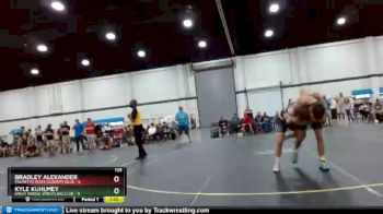 125 lbs Round 1 (4 Team) - Kyle Kuhlmey, Great Bridge Wrestling Club vs Bradley Alexander, Palmetto State Academy Blue