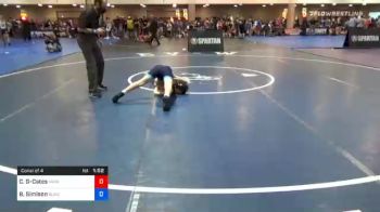 86 kg Consolation - Colbin Gadbois-Cates, Maine Trappers vs Bazely Simison, Gladiator Wrestling Club