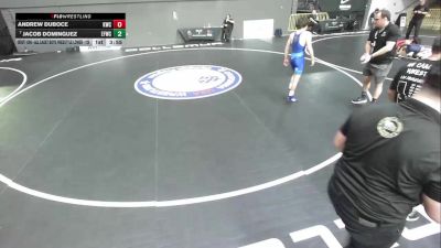 All Cadet Boys Freestyle Lower - 126 lbs Cons. Round 4 - Andrew DuBoce, Kaitoa Wrestling Club vs Jacob Dominguez, Elite Force Wrestling Club